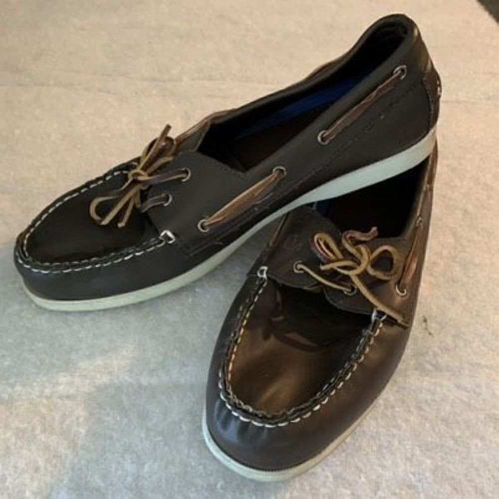 Thom McAn Size 12M Boat Deck Loafer Shoes